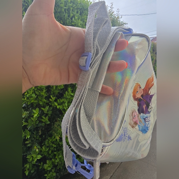NWT Frozen Themed Silver Lunch Bag - Picture 5 of 5